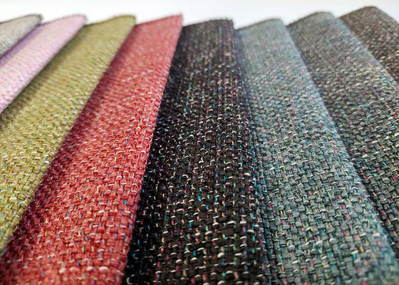 Polyester 100% écologique coloré de tissu de tapisserie d'ameublement Sofa Furnishing Fabric