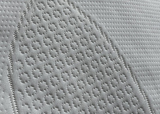 Tissu de tapisserie d'ameublement respirable de coutil de jacquard de tissu de matelas de polyester